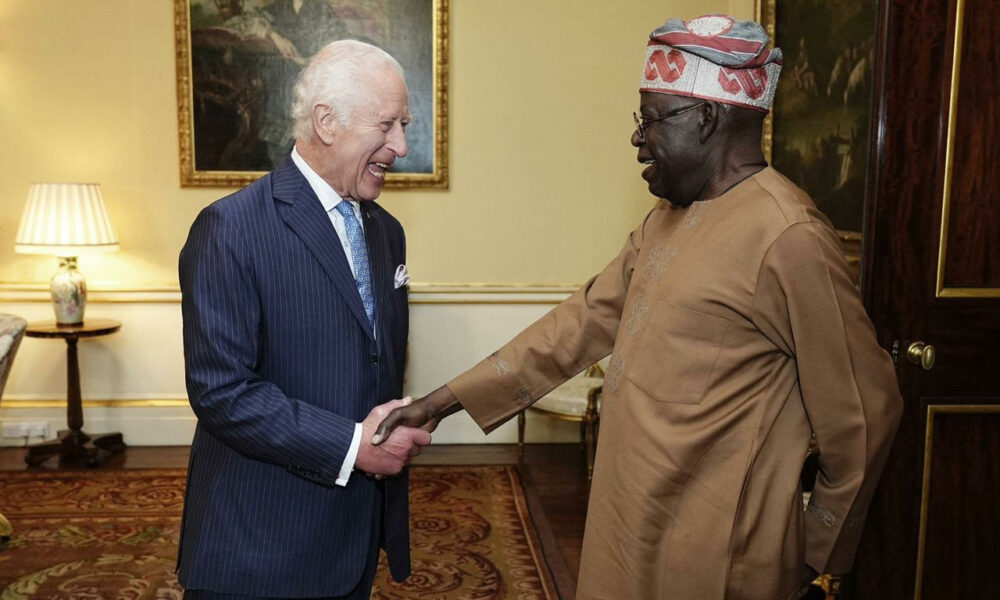 Tinubu king charles iii discuss climate change collaboration at buckingham palace - nigeria newspapers online