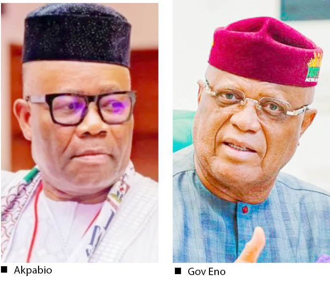 My alliance with akpabio not move to dump pdp for apc aibom gov - nigeria newspapers online