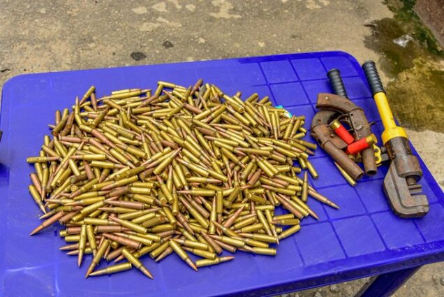 Shock discovery over 3700 rounds of ammunition recovered in major police bust - nigeria newspapers online