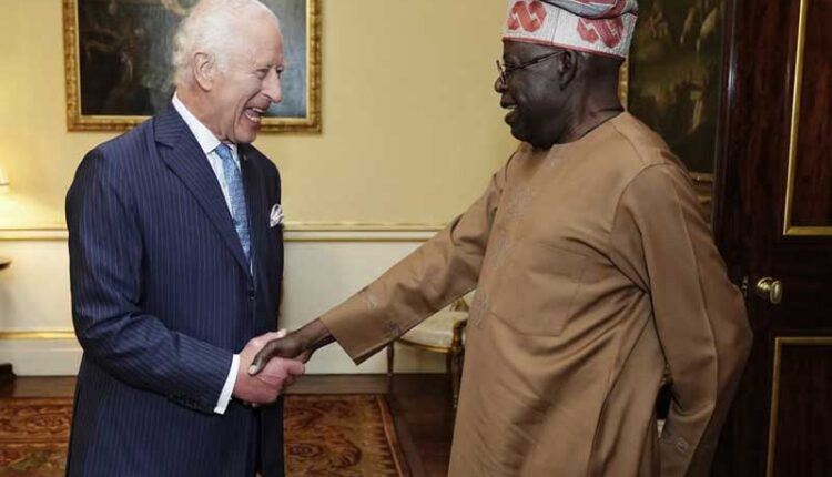 Tinubu meets with king charles iii in private at buckingham palace independent newspaper nigeria - nigeria newspapers online