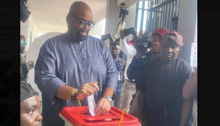 Akpata casts vote amid hitches with bvas machines late arrival of voting materials independent newspaper nigeria - nigeria newspapers online