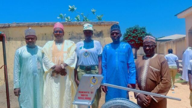 Corps member provides katsina community with potable water - nigeria newspapers online