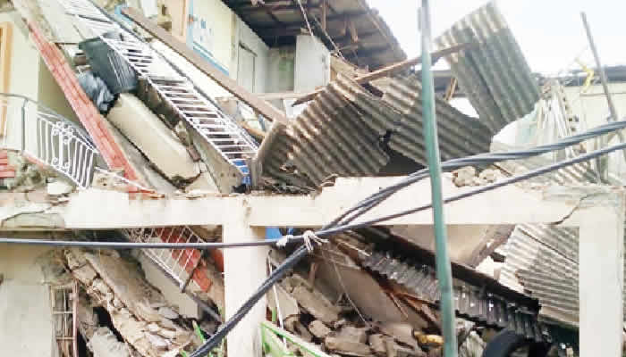 Four injured in plateau building collapse - nigeria newspapers online