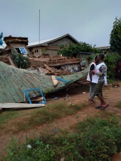 Students trapped as building collapses in benin - nigeria newspapers online