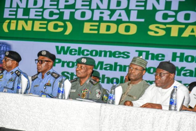 Edo election inec holds crucial meeting with stakeholders - nigeria newspapers online