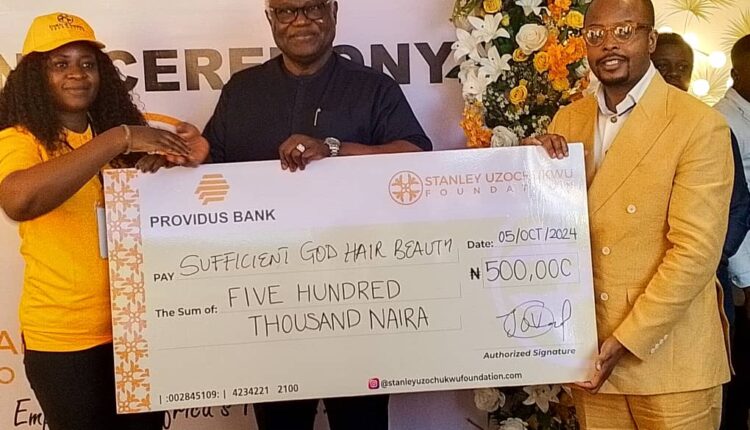 Stanley uzochukwu foundation gives n40m empowerment grants to 80 smes in lagos independent newspaper nigeria - nigeria newspapers online