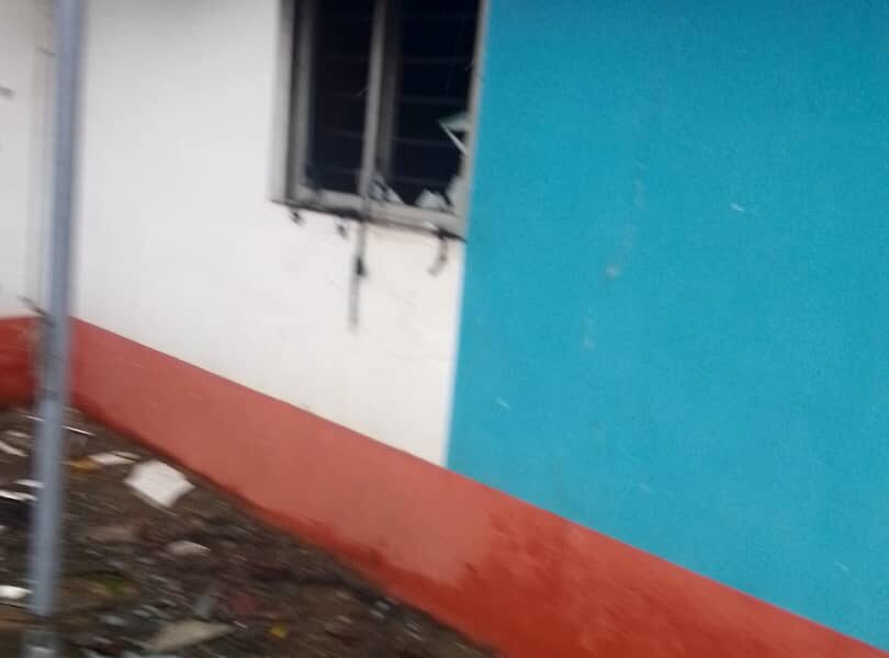 Video explosion rocks rivers apc secretariat as lg poll begins - nigeria newspapers online