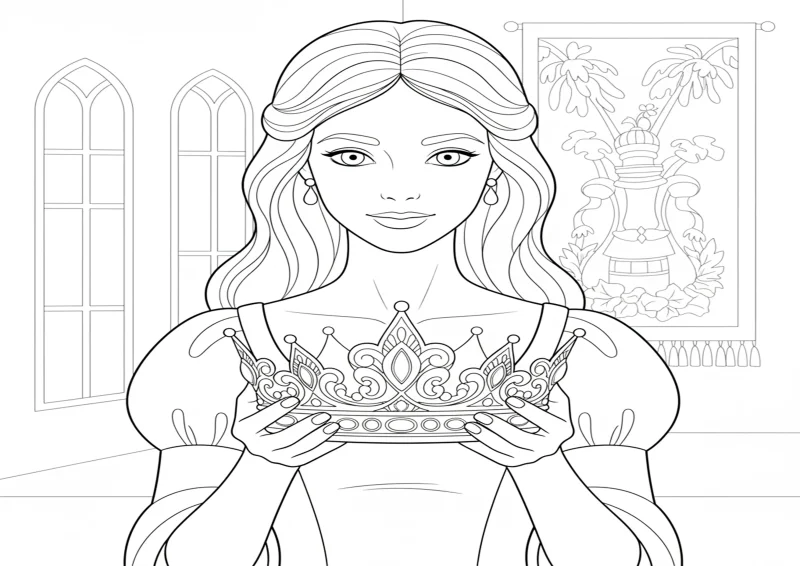 Princesa e sua coroa