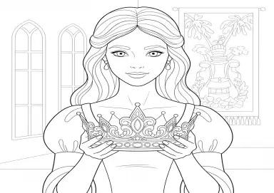 Princesa e sua coroa