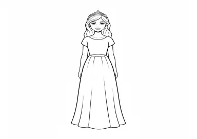 Princesa com Tiara