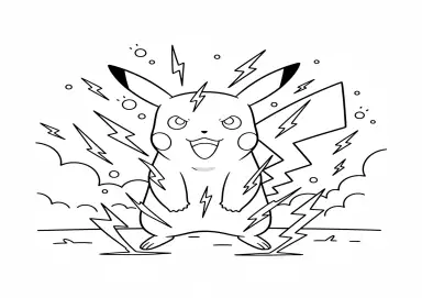 Pikachu Herói Elétrico