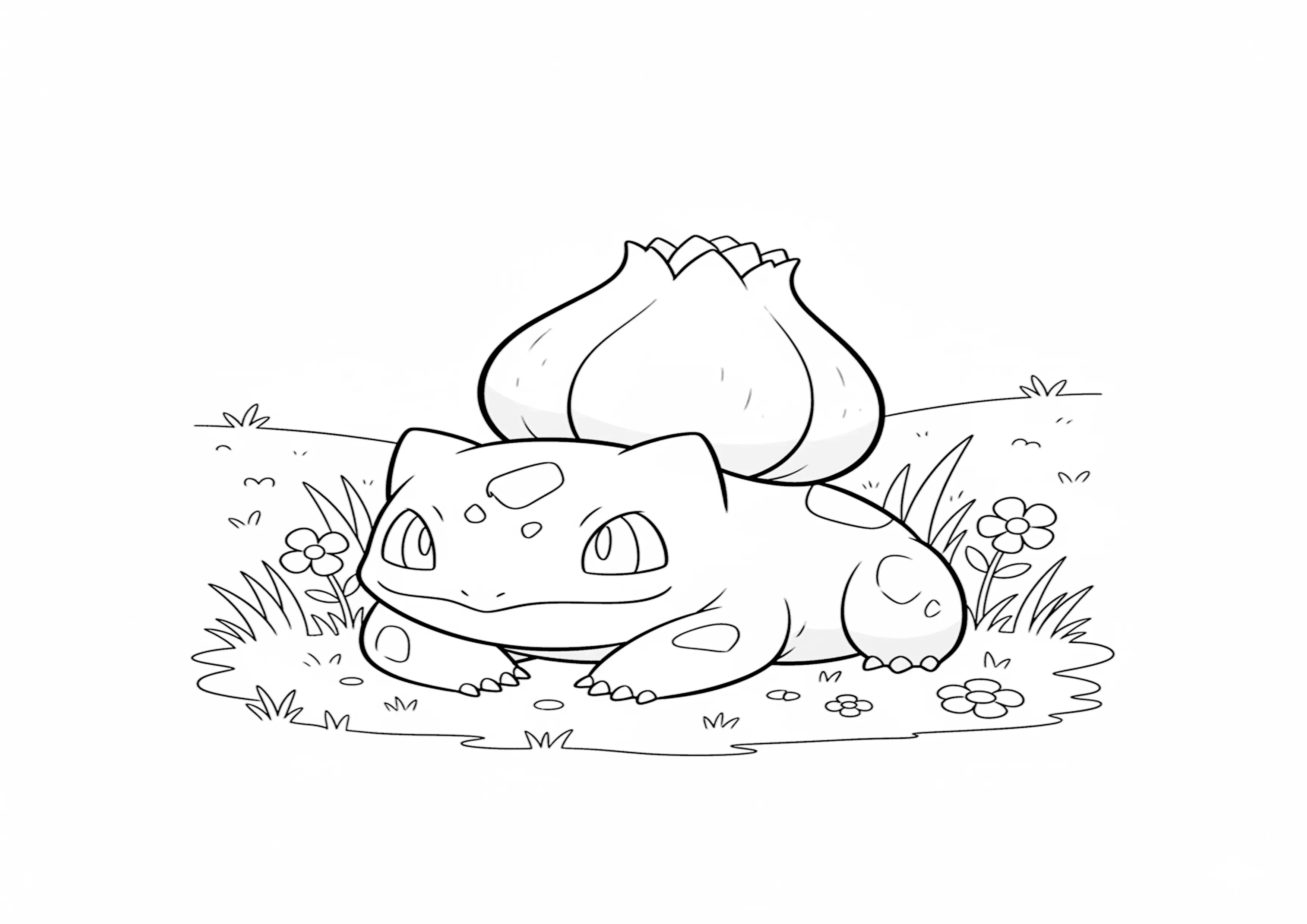 Bulbasaur no Campo