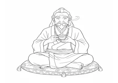Iroh Tomando Chá