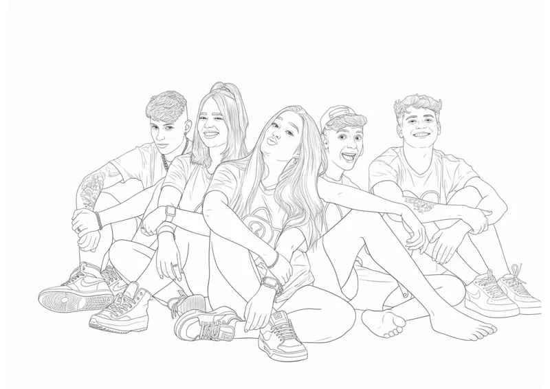 Retrato do Grupo dos Rosas