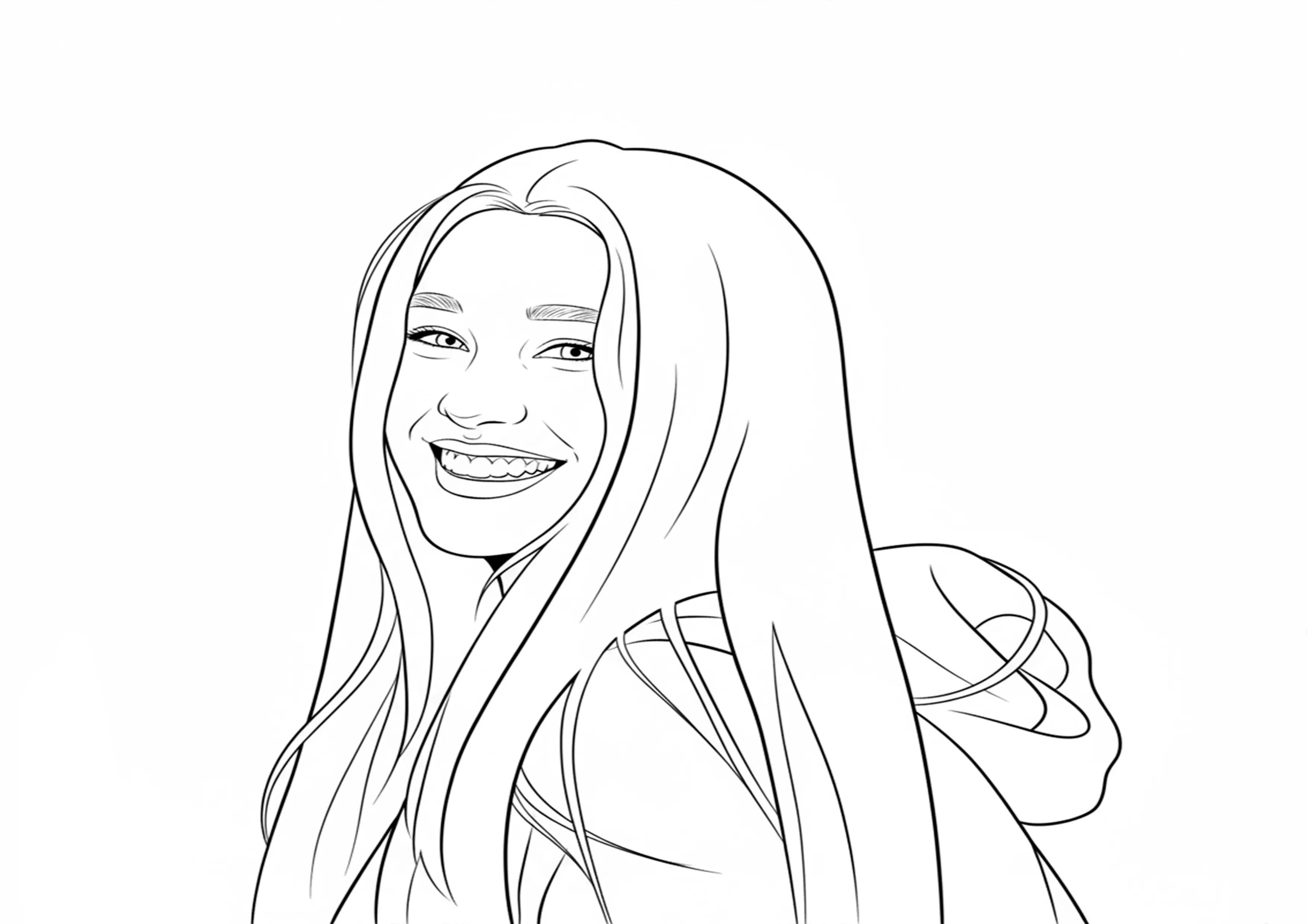Emily Vick Sorrindo — Desenho Encantador da Criadora