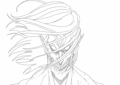 Titã Eren em Forma Colossal