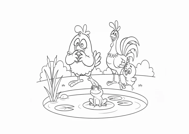 Galinha Pintadinha e o Sapo Cururu