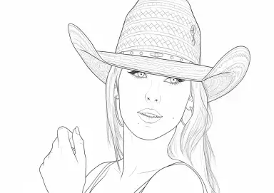 Ana Castela Retrato Country