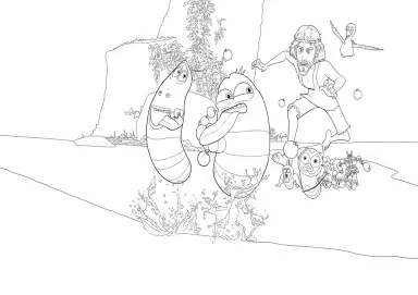 Larva Island Aventura Selvagem