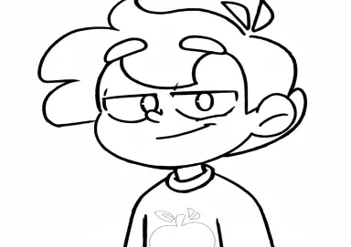 Rosto do Morajo para Colorir Expressão Séria