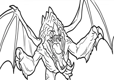 Dragão Ferrão Letal Rugindo