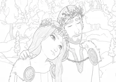 Casamento de Soluço e Astrid