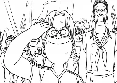 Koby Marinheiro Batendo Continência