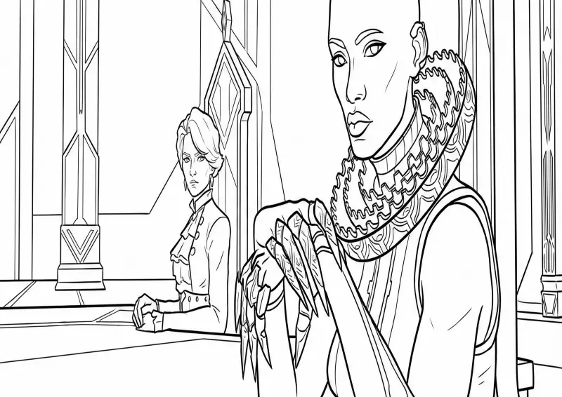 Conselheiras Cassandra Kiramman e Shoola Arcane Piltover