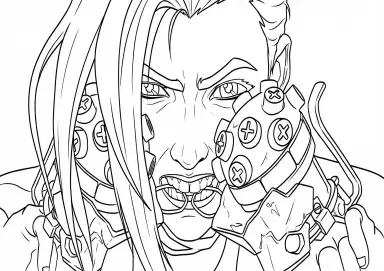 Jinx Arcane Ativando Granadas Mastigadoras