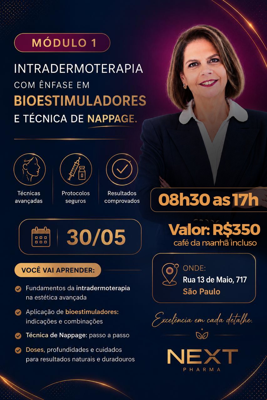 Módulos NEXTPHARMA com DRA HALIKA GROKE - Módulo 1