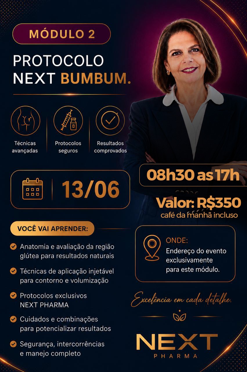 Módulos NEXT PHARMA com DRA HALIKA GROKE - Módulo 2