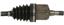 CV Axle Shaft A1 60-1115