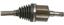 CV Axle Shaft A1 60-1250HD