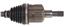 CV Axle Shaft A1 60-1345