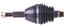 1993 Mercury Topaz CV Axle Shaft A1 60-2082