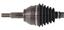 2002 Ford Explorer CV Axle Shaft A1 60-2153