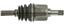 CV Axle Shaft A1 60-3376