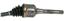 2006 Dodge Grand Caravan CV Axle Shaft A1 60-3386