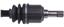 CV Axle Shaft A1 60-4009