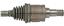 CV Axle Shaft A1 60-5297