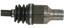 CV Axle Shaft A1 60-7204