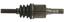 CV Axle Shaft A1 60-7372