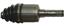 CV Axle Shaft A1 60-7381