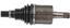 CV Axle Shaft A1 60-7449