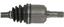 CV Axle Shaft A1 60-8076