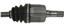 CV Axle Shaft A1 60-8136