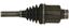 CV Axle Shaft A1 60-8163