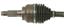 CV Axle Shaft A1 60-8170