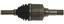 CV Axle Shaft A1 60-9295