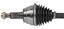 CV Axle Shaft A1 66-1009HD